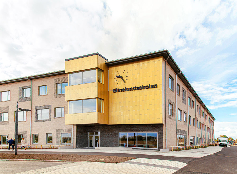 Elinelundskolan, Malmö- Det tunna stegljudsdämpande golvet