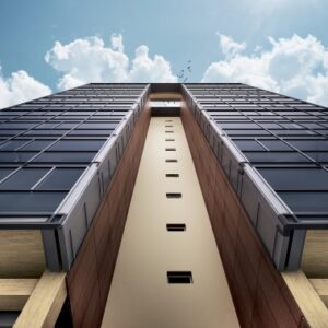 Högsta trähuset växer fram i Bergen