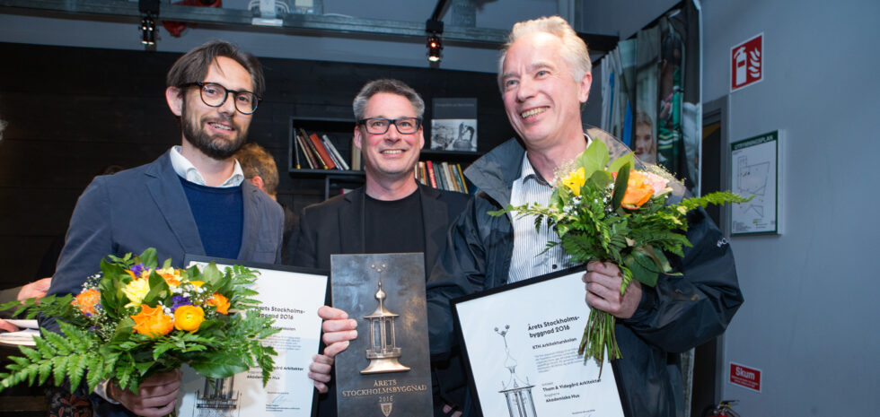 De vinner pris för Årets Stockholmsbyggnad