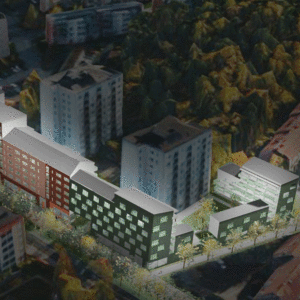 Parkeringsplatser ska bli bostäder och gröna ytor