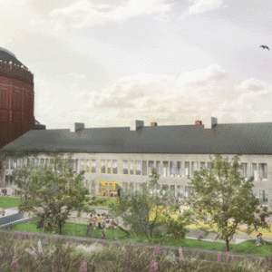 Skanska bygger Bobergskolan i Norra Djurgårdsstaden