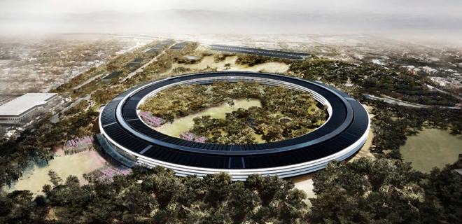 Skanska bygger Apples huvudkontor