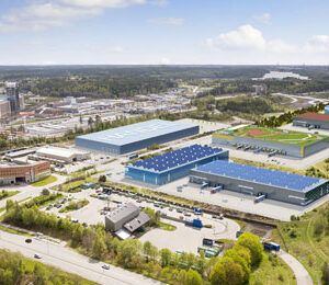 Logistik och kontor på 450 000 kvadrat