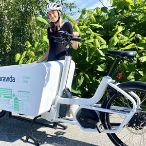 Bravida tar cykeln till kunden