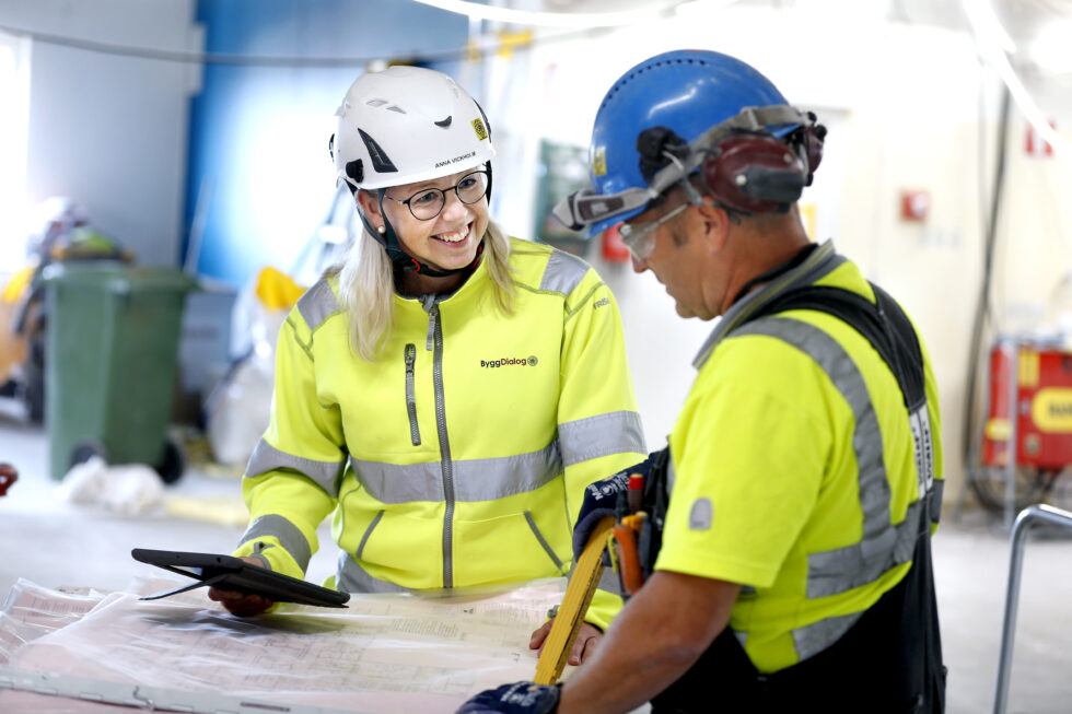 Produktionschef som vill påverka byggprocessen