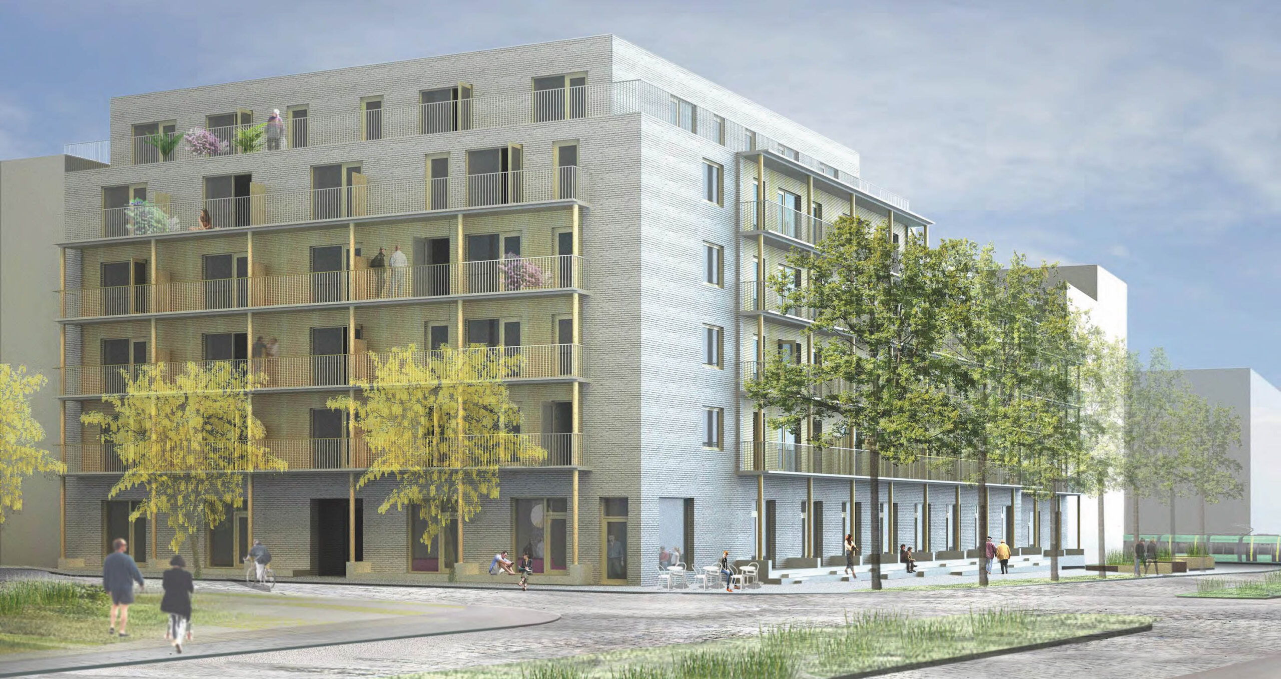Unikt trähus uppförs i Lund