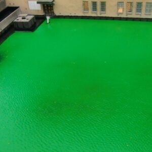 Grönt för test av tätskikt