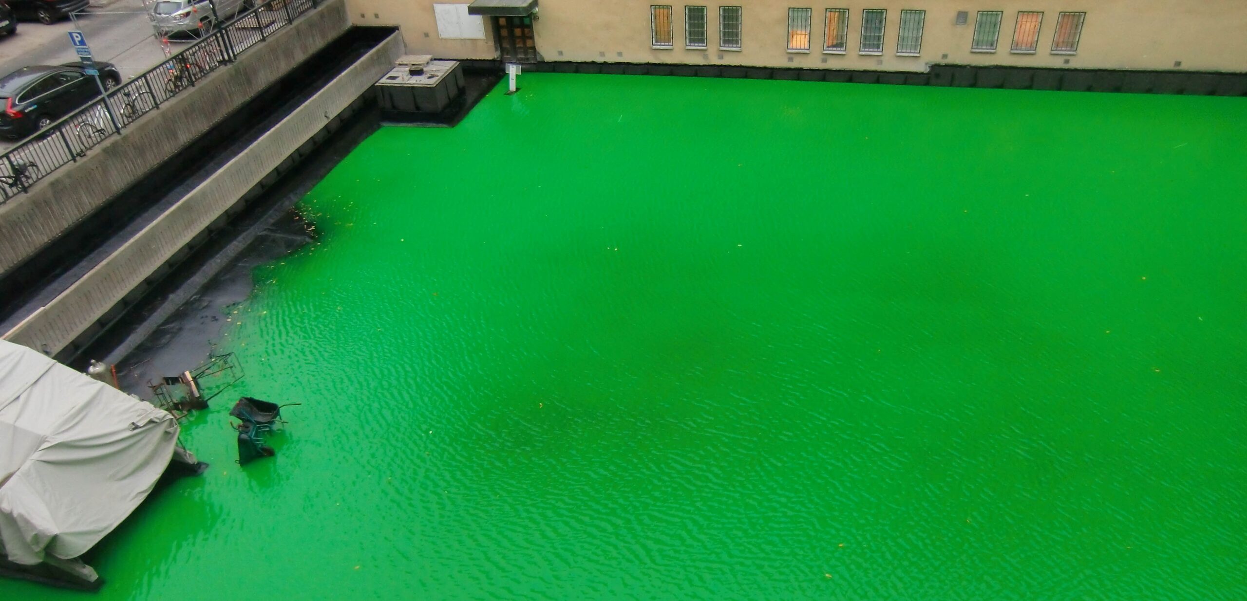 Grönt för test av tätskikt