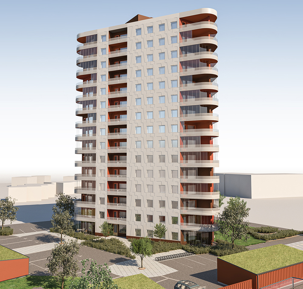 MVB byggstartar landmärke i Vänersborg