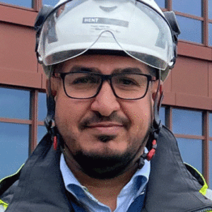 Ghassan Kadhim, projektledare, HENT