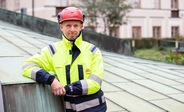 Torbjörn Hagelin, Byggnads avtalssekreterare. Foto: Byggnads