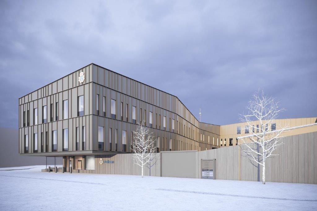 Byggstart för nya polishuset i Kiruna