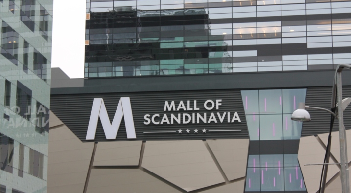Mall of Scandinavia i Arenastaden invigt