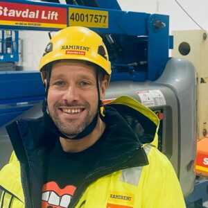 Jack Len, regionchef på Ramirent