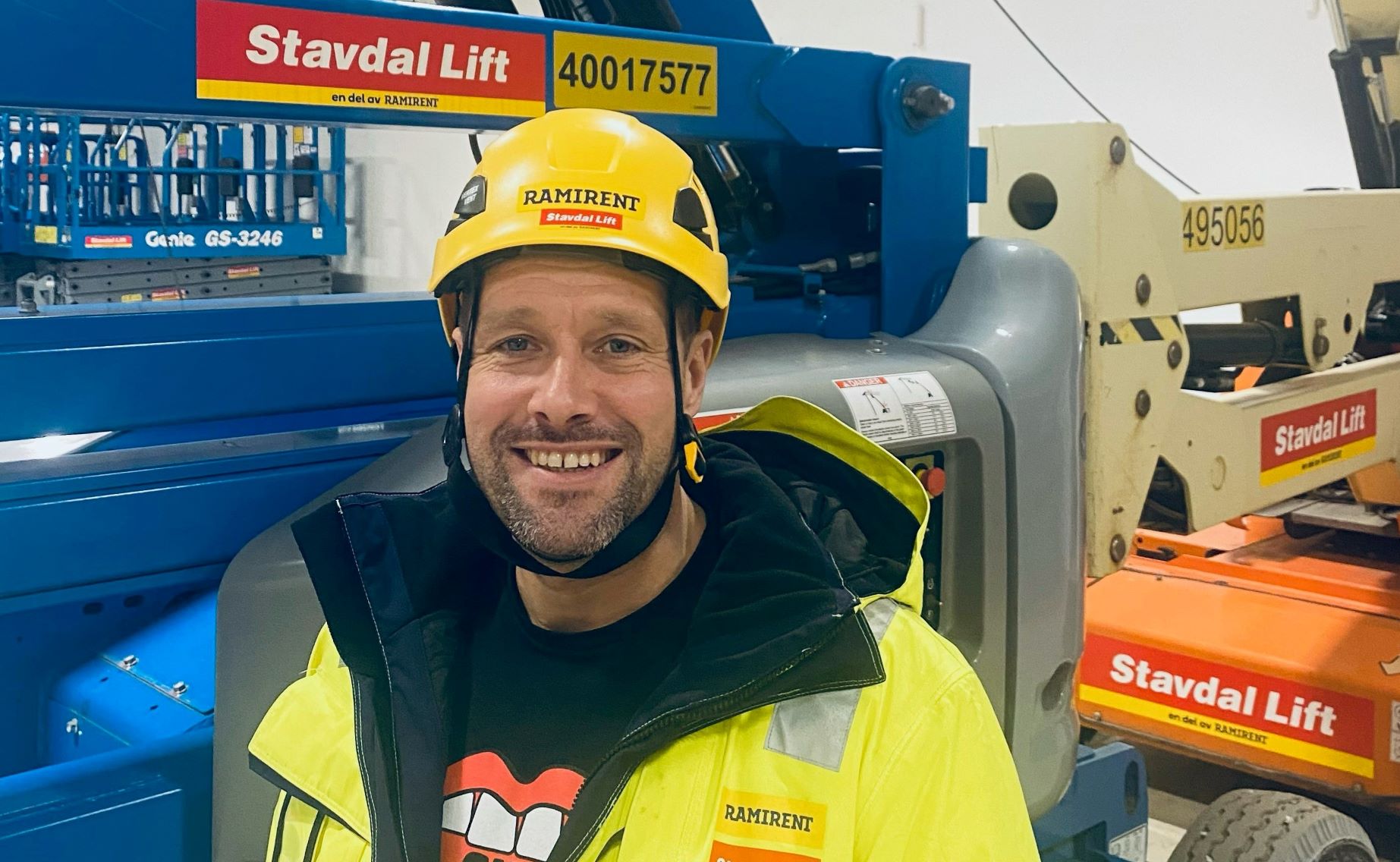 Jack Len, regionchef på Ramirent