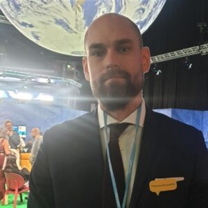 Allvarlig men hoppfull stämning i Glasgow