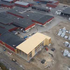 Martinsons öppnar ny produktionslinje för KL-trä