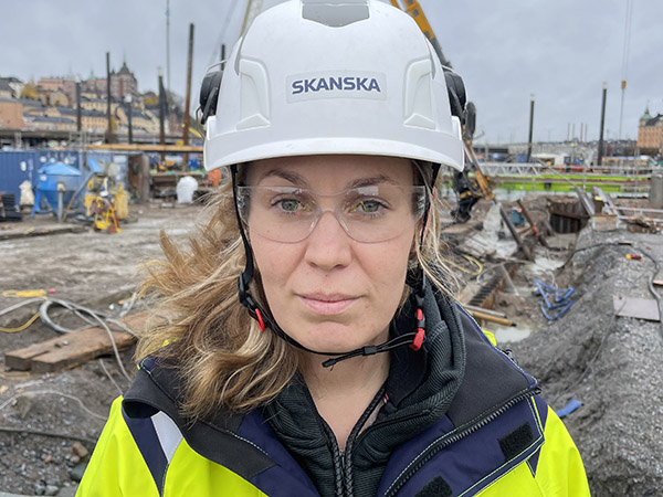 Marzena Burzec-Burzynska, projektchef på Skanska