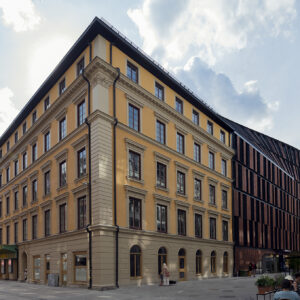 Gammalt möter nytt på Nybrogatan 17