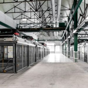 Robotparkering i historiska lokaler