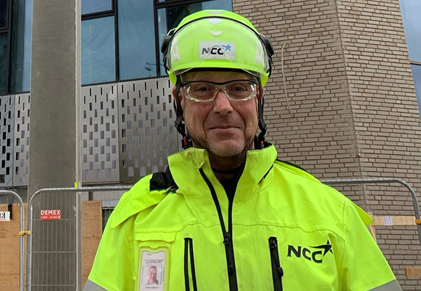 Peter Nilsson, platschef, NCC