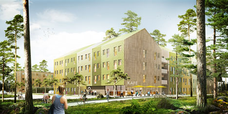 Nya studentbostäder byggs i Umeå