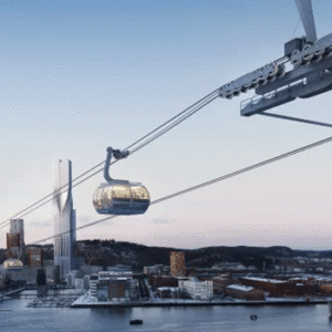 Söker arkitektteam som utformar bästa linbanan