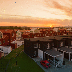 Skogskvarteren i Täby prisad för bästa trähus