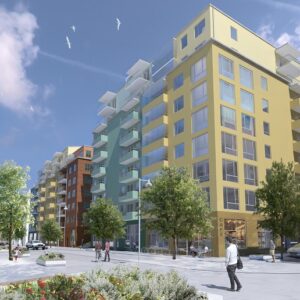 Delar på byggrätter i Solna