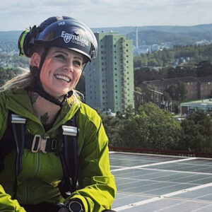 Årets Byggkvinna är en plåtslagare