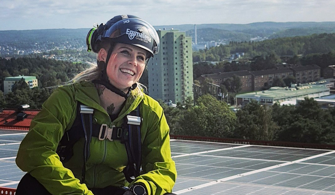 Årets Byggkvinna är en plåtslagare