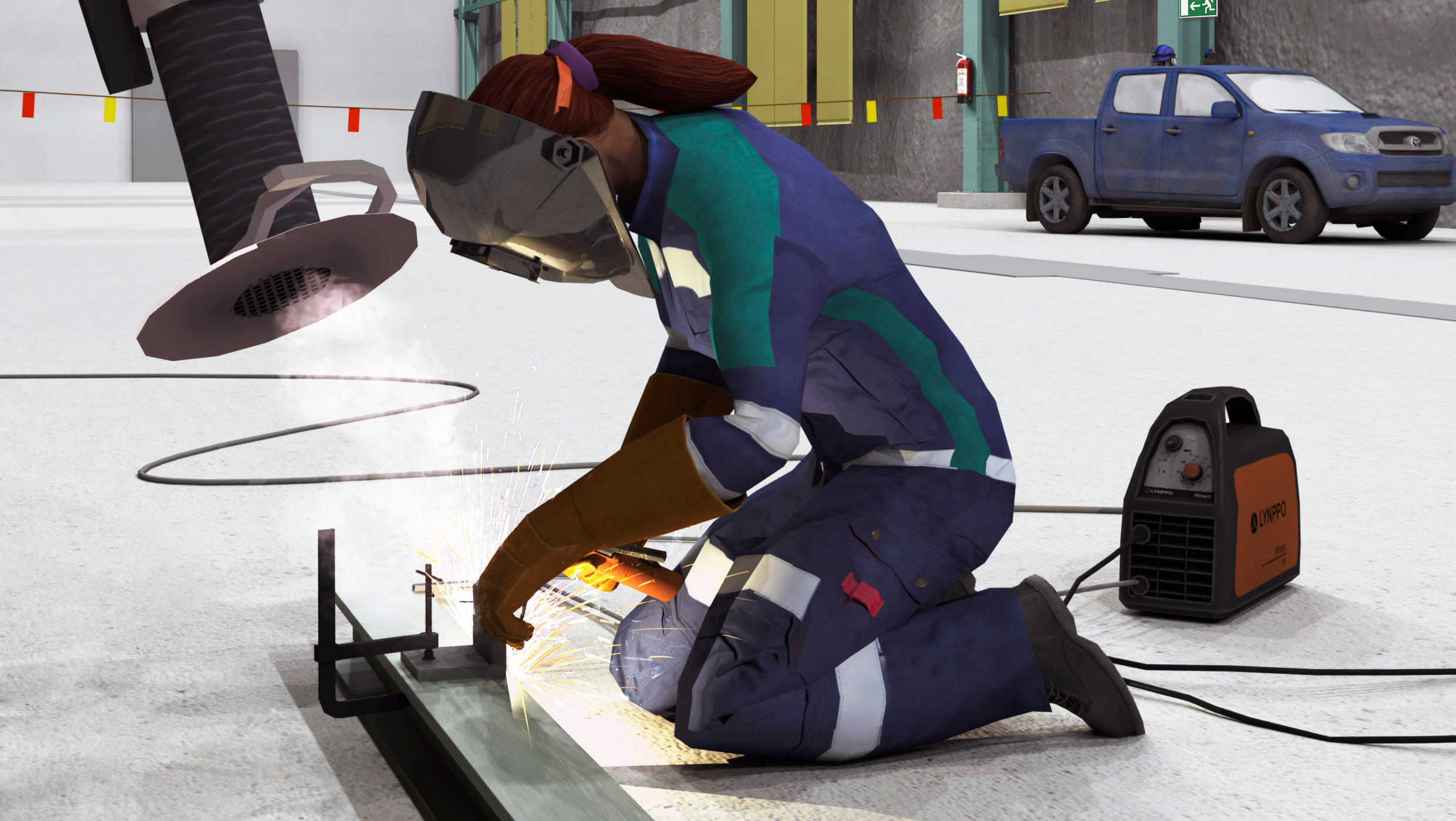 Säkrare arbetsmiljö med interaktiva spel