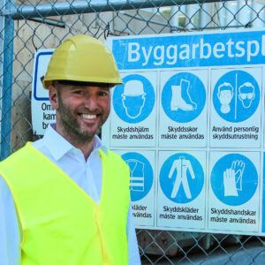 Förbereder för fingeravtryck