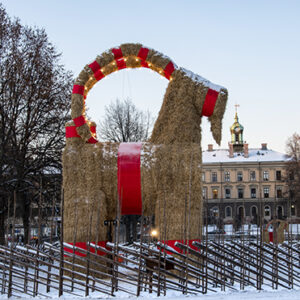 Traditionellt – hemligt – adventsbygge