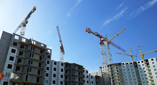 Byggfaktas Byggstartsindikator för bostäder visar en nedgång med 1,1 procent för februari.