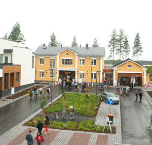 Nya  bostäder och ny teknik visades på ”Finlands Dubai”.