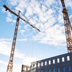 Betong dominerar som stommaterial