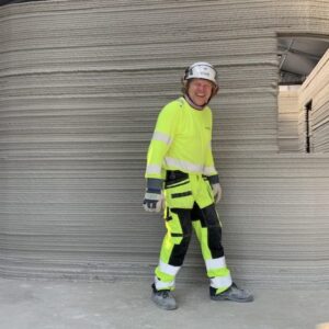 Sveriges första 3D-printade hus