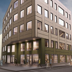 Trähus lärprojekt i Ebbepark