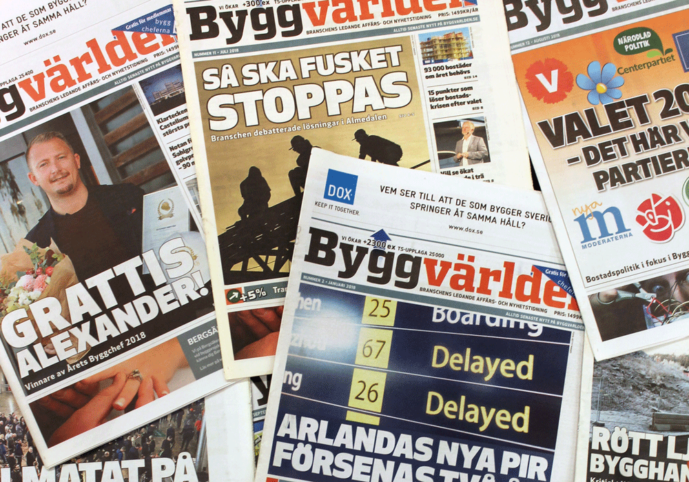 Så minns vi byggåret 2018