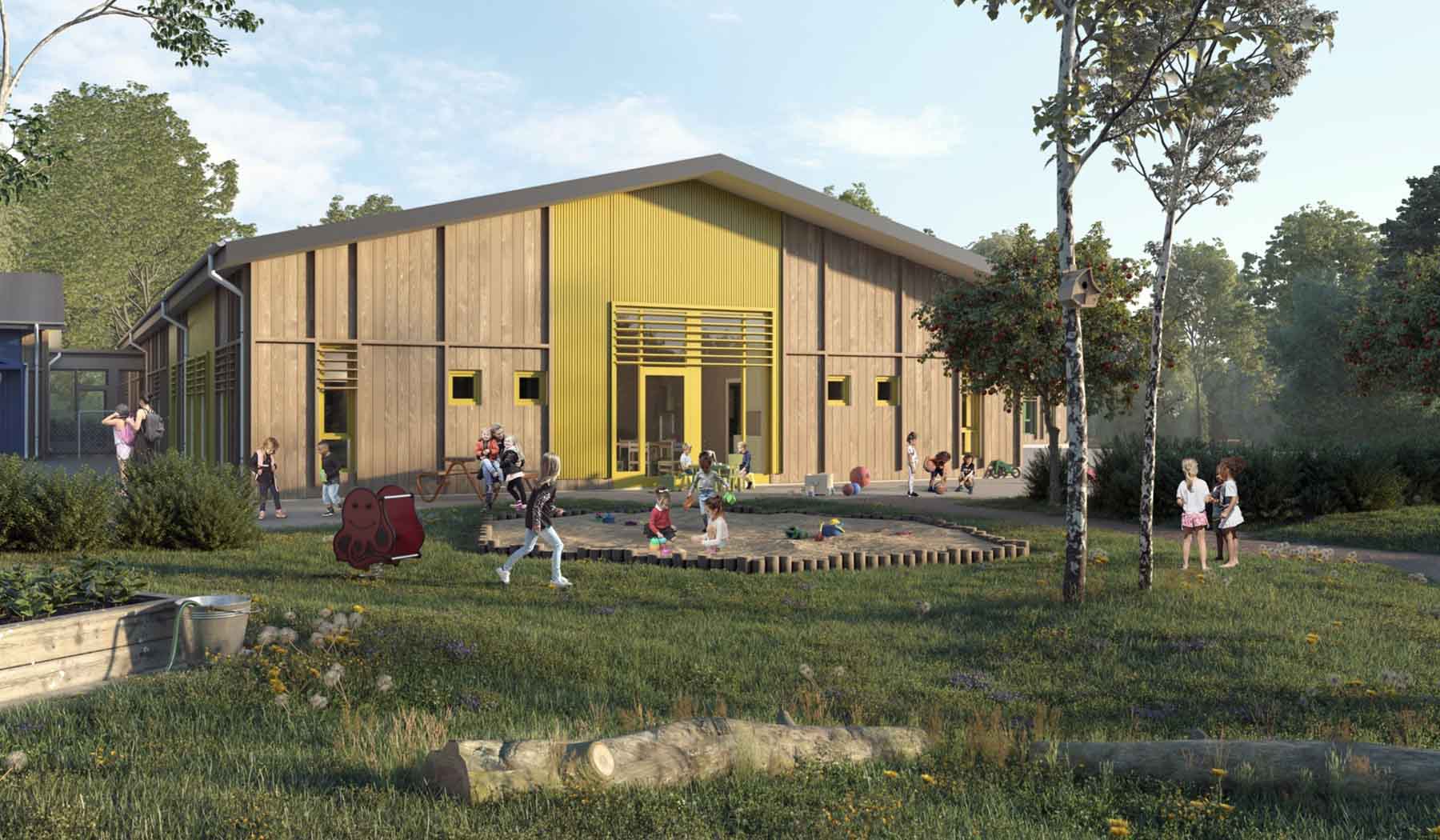 Kungsbacka först med Peabs förskolekoncept