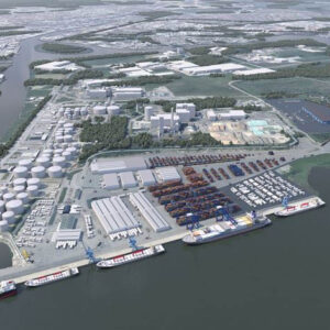 Bygger ut Pampushamnen i Norrköping