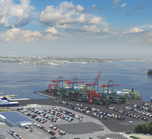 Miljardsatsning på ny hamnterminal
