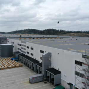 Största solcellsanläggningen på tak