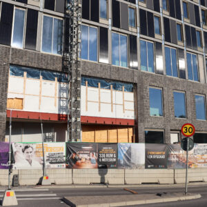 Dramatisk minskning av nya hotellbyggen