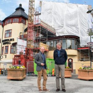 Kristeam checkade in efter brand