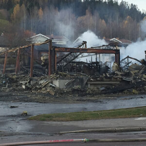 Snabb uppbyggnad efter branden