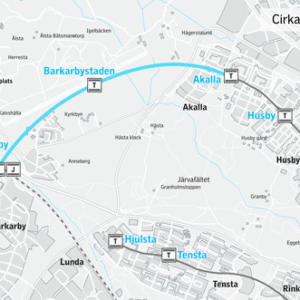 Trio projekterar ny tunnelbanelinje