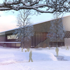 Peab bygger badhus i Kiruna