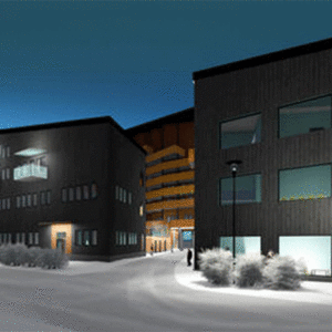 Deras första kontrakt i Kiruna – bostäder i nya centrum